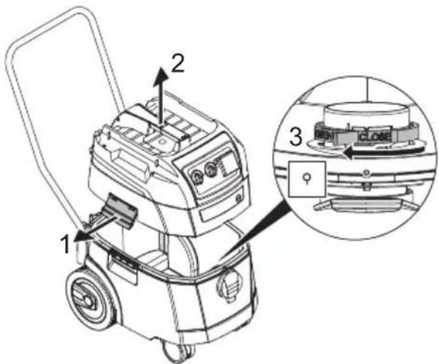 Starmix ISP iPulse L-1635 - Ovládání rotačního sklíčka - 1