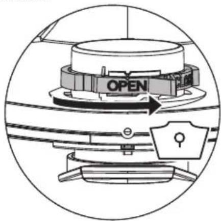 Starmix ISC L-1625 - Operar o controlo deslizante rotativo - 1