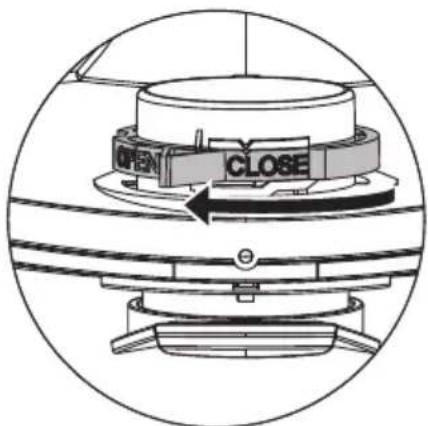 Starmix ISC L-1625 - Rukovanje rotacionim klizačem - 1