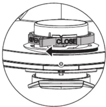 Starmix ISC L-1625 - Λειτουργία του περιστροφικού τμήματος ολίσθησης - 1