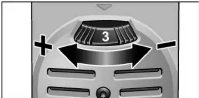 Flex PE 8-4 80 - Preselecting the speed - 1