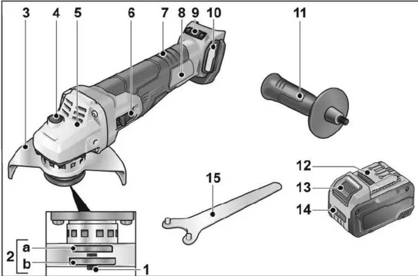 Flex LBE 125 18.0-EC - Bendras įrankio vaizdas - 1