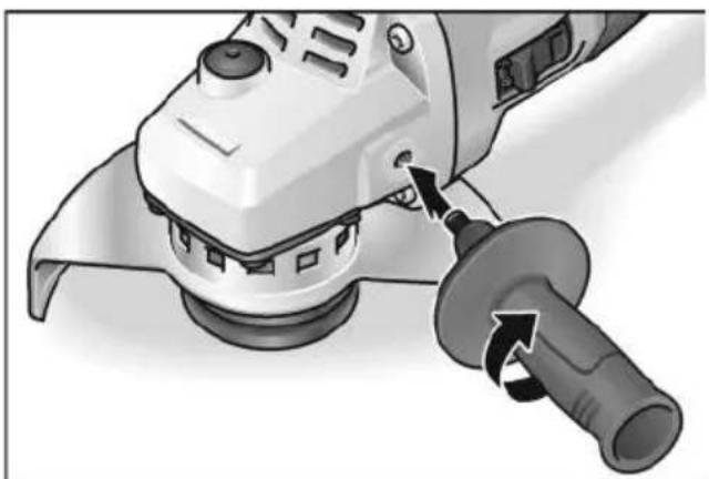 Flex LBE 125 18.0-EC - Montarea mânerului - 1