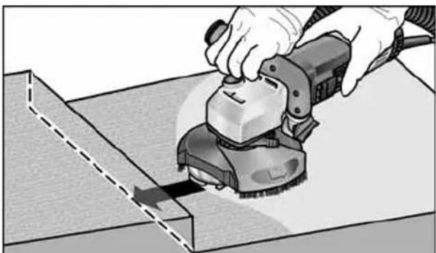 Flex LDE 16-8 125 R - Werkzaamheden met het elektrische gereedschap - 3