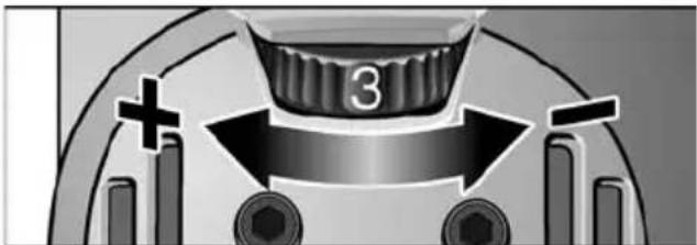 Flex RE 16-5 115 - Предварително избиране на броят на оборотите - 1