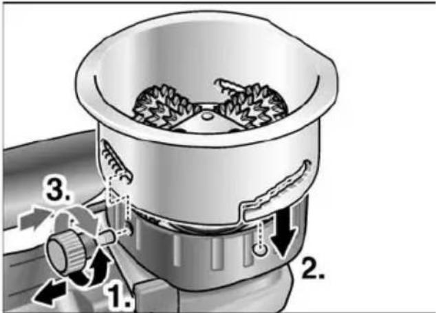 Flex RE 16-5 115 - Attaching the guide cowl - 1