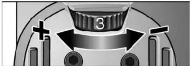 Flex RE 16-5 115 - Установка числа оборотов - 1
