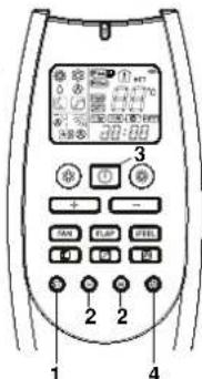 Swegon AirBlue Ulisse 13 DCI ECO - C) REGLAGE DE MISE EN MARCHE/ARRET QUOTIDIEN - 2