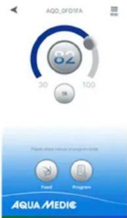 Aqua Medic DC Runner 1.3 - Modo manual - 1