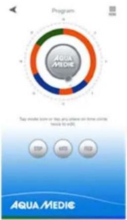 Aqua Medic DC Runner 1.3 - Programma: - 2