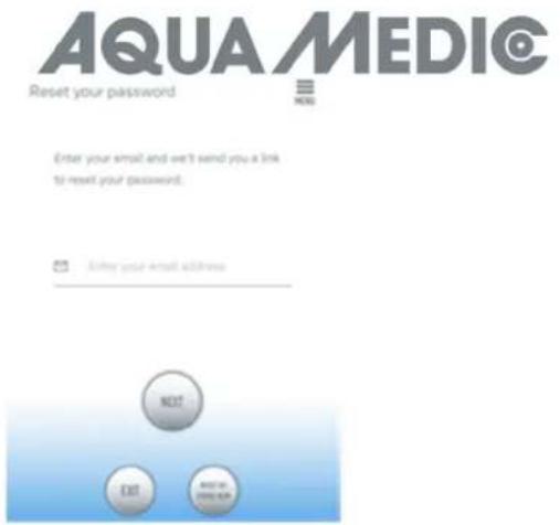 Aqua Medic DC Runner 3.3 - Resetta la password - 1