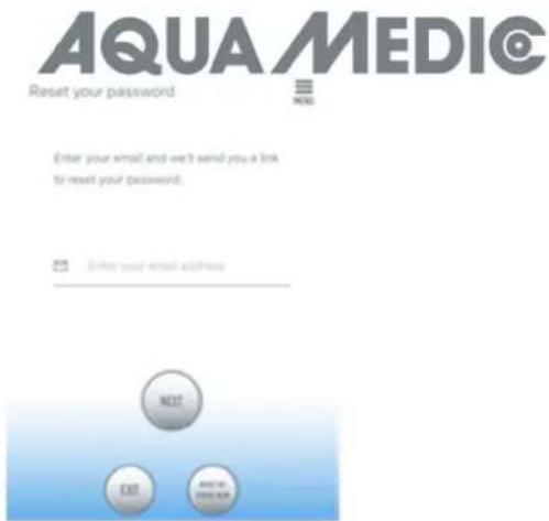 Aqua Medic DC Runner 9.3 - Resetta la password - 1