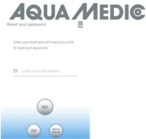 Aqua Medic DC Runner 5.3 - Resetta la password - 1