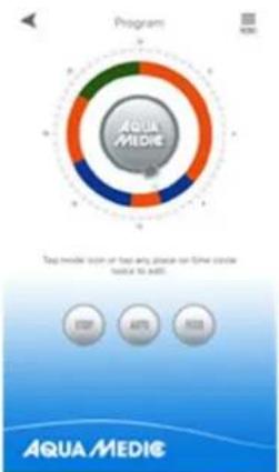 Aqua Medic DC Runner 5.3 - Manueller Fütterungsmodus (FEED) - 4