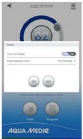 Aqua Medic DC Runner 5.3 - Manual tryb karmenia (FEED): - 1