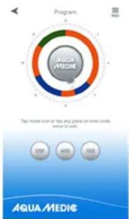 Aqua Medic DC Runner 5.3 - Program mode: - 2