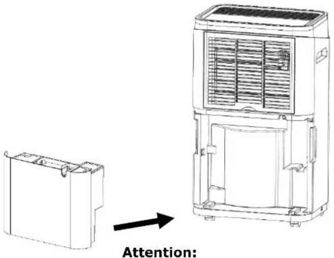 Comedes Demecto 30 Eco - Empty the water tank: - 2