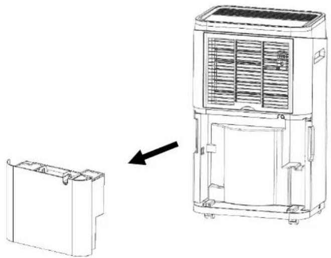 Comedes Demecto 30 Eco - Empty the water tank: - 1