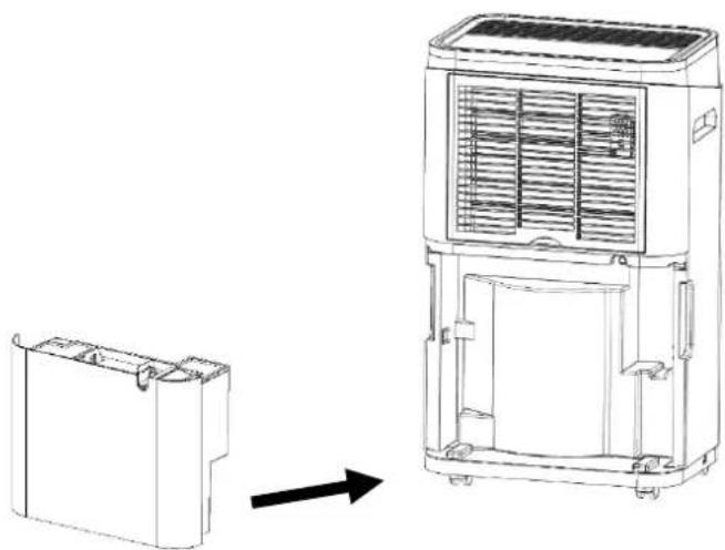Comedes Demecto 30 Eco - Maak de watertank leeg: - 2