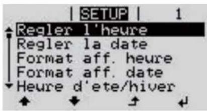 Fronius Primo 3.6-1 - La première position de la valeur à configurer clignote : - 2