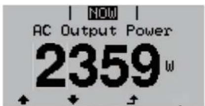 Fronius Primo 3.6-1 - Open menu level - 1