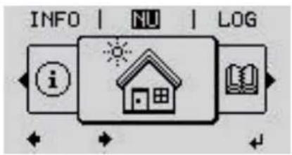 Fronius Primo 3.6-1 - Het Basic-menu - 1