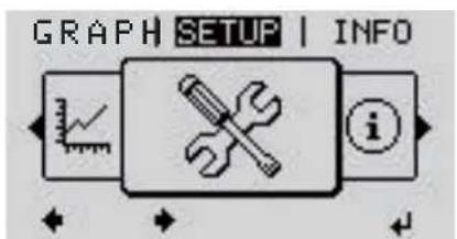 Fronius Primo 3.5-1 - Navigating the SETUP menu item - 1
