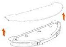 Ultenic T10 - Mantenimiento del cepillo rodante - 7
