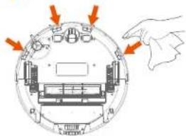 Ultenic T10 - Maintaining Sensors, Charging Contacts and Omnidirectional Wheel - 1