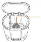 Ultenic T10 - Sensore IR e contatti di ricarica/raccolta polvere - 2