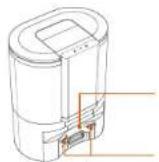 Ultenic T10 - Sensore IR e contatti di ricarica/raccolta polvere - 3