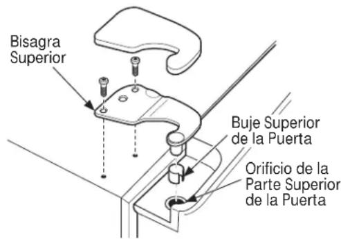 GE Artistry ABE20EGEWS - VUELVA A INSTALAR LA PUERTA DEL A CONGELADOR - 4