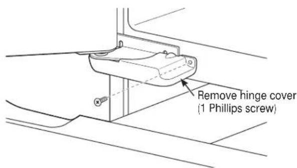GE Artistry ABE20EGEWS - REMOVE THE REFRIGERATOR DOORS - 2