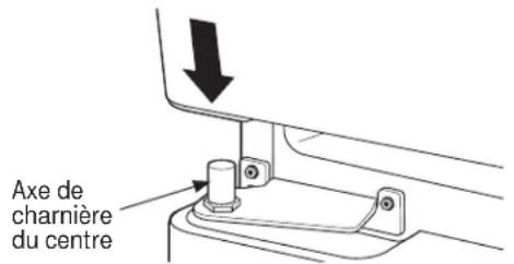 GE Artistry ABE20EGEWS - RE-SUSPENSION DE LA PORTE DU COMPARTIMENT RÉFRIGÉRATION - 1
