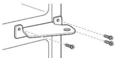 GE Artistry ABE20EGEWS - ③ TRANSFERT BRACKET DE LA CHARNIÈRE DU CENTRE - 1