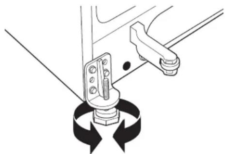 GE Artistry ABE20EGEBS - The leveling legs have 2 purposes: - 2