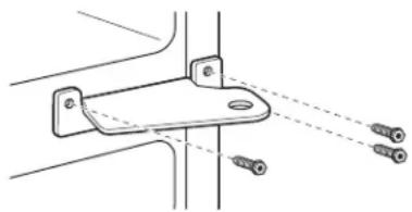 GE Artistry ABE20EGEBS - TRANSFER CENTER HINGE BRACKET - 1