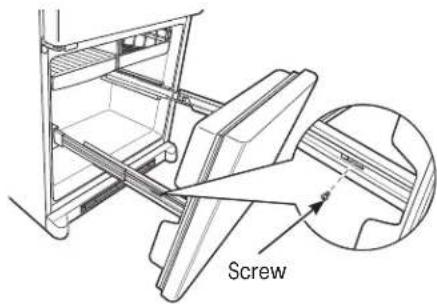 GE Artistry ABE20EGEBS - ATTACH AND SECURE THE DRAWER FRONT TO THE SLIDES (cont.) - 1