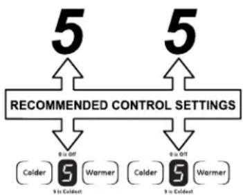GE Artistry ABE20EGEBS - SET THE CONTROLS - 1