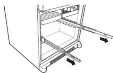 GE Artistry ABE20EGEBS - ATTACH AND SECURE THE DRAWER FRONT TO THE SLIDES - 1