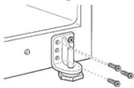 GE Artistry ABE20EGEBS - COMMENT INSTALLER LA CHARNIÈRE INFÉRIEURE ET LE TRÉPIED - 3