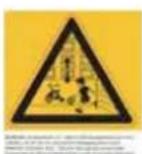 Tormatic HW-800 - Waarschuwingssticker - 1