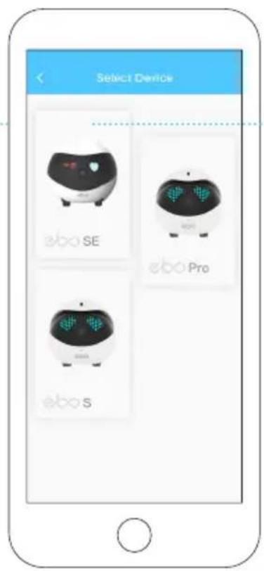 Select Device ebo SE ebo Pro ebo S