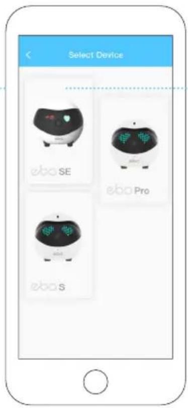 Select Device ebo SE ebo Pro ebo S
