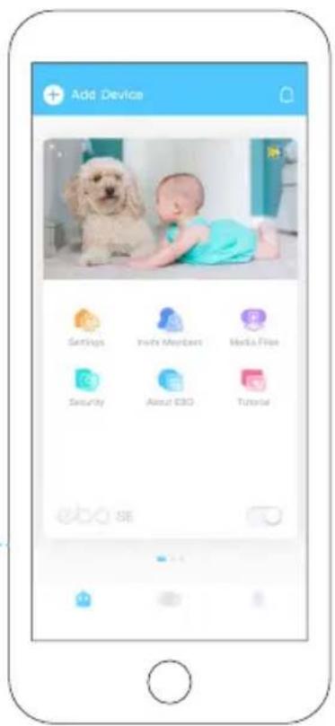 Add Device Settings Info Members Media Files Security About ECO Tutorial