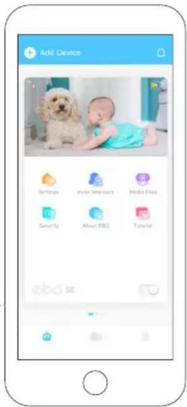 Add Device Settings more streamers Media Files Security About 880 Travelat