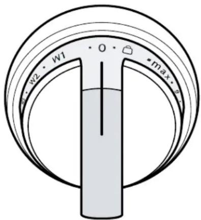BOSCH HIS8655C - Panneau de commande de la table de cuisson - 1