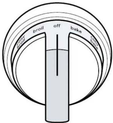 BOSCH HIS8055C - Oven control knob - 1