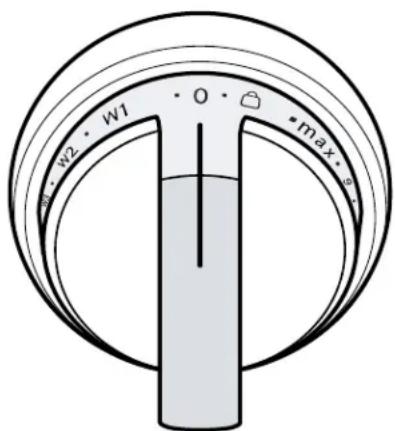 BOSCH HIS8055C - Panneau de commande de la table de cuisson - 1