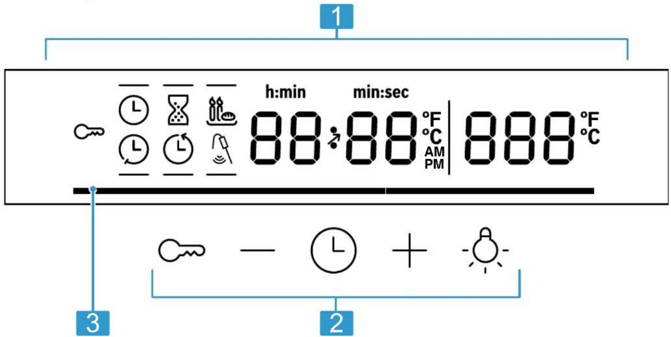 BOSCH HIS8055C - Oven control panel - 1